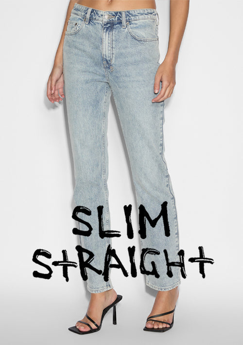 Womens Denim Straight Up Jean