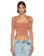 WOMENS SYNDICATE BUCKLE TANK SUNBURN FASHION TOPS