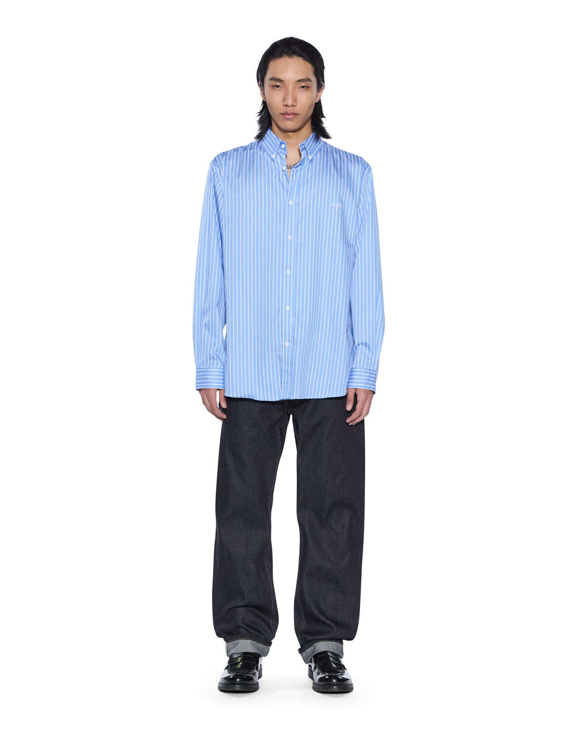 KADE LS SHIRT BLUE