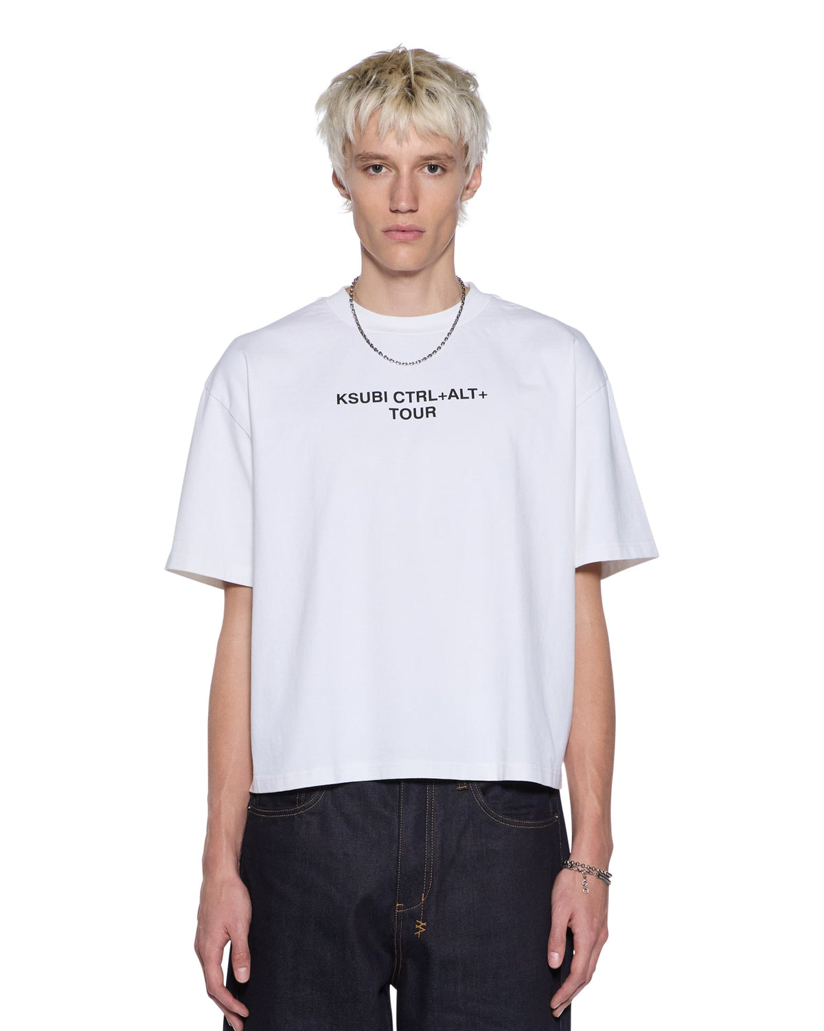 MENS FORCE QUIT SS HALEN TEE OFF WHITE TEES