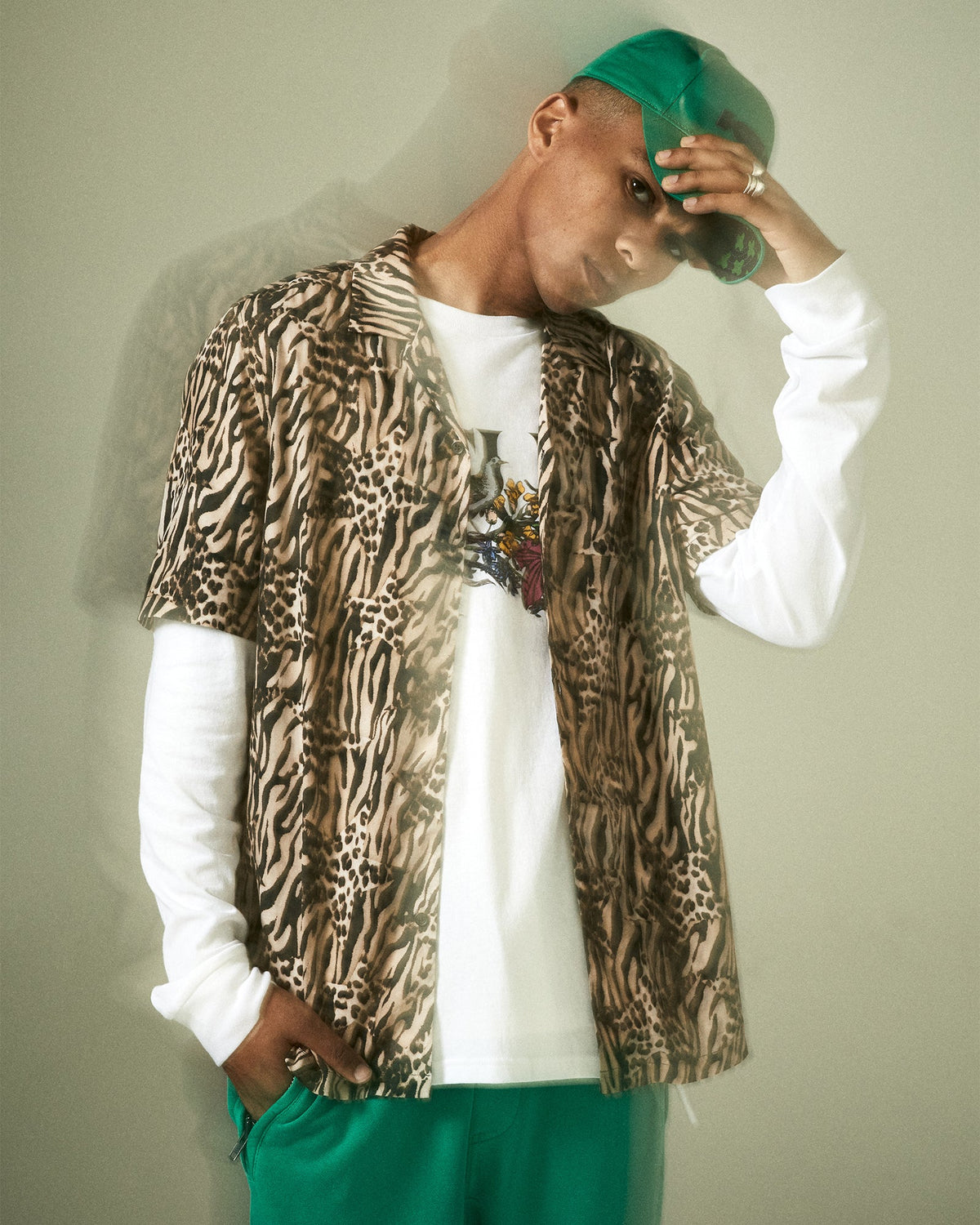 MENS ZOO RESORT SS SHIRT MULTI SHIRTS