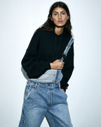Womens Easy Overall Lifetime Regular Jumpsuits - Denim