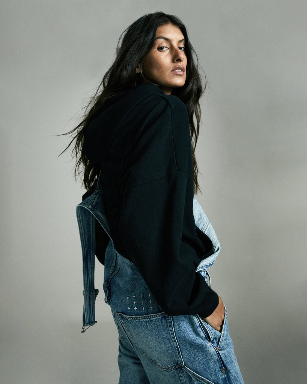 Womens Easy Overall Lifetime Regular Jumpsuits - Denim