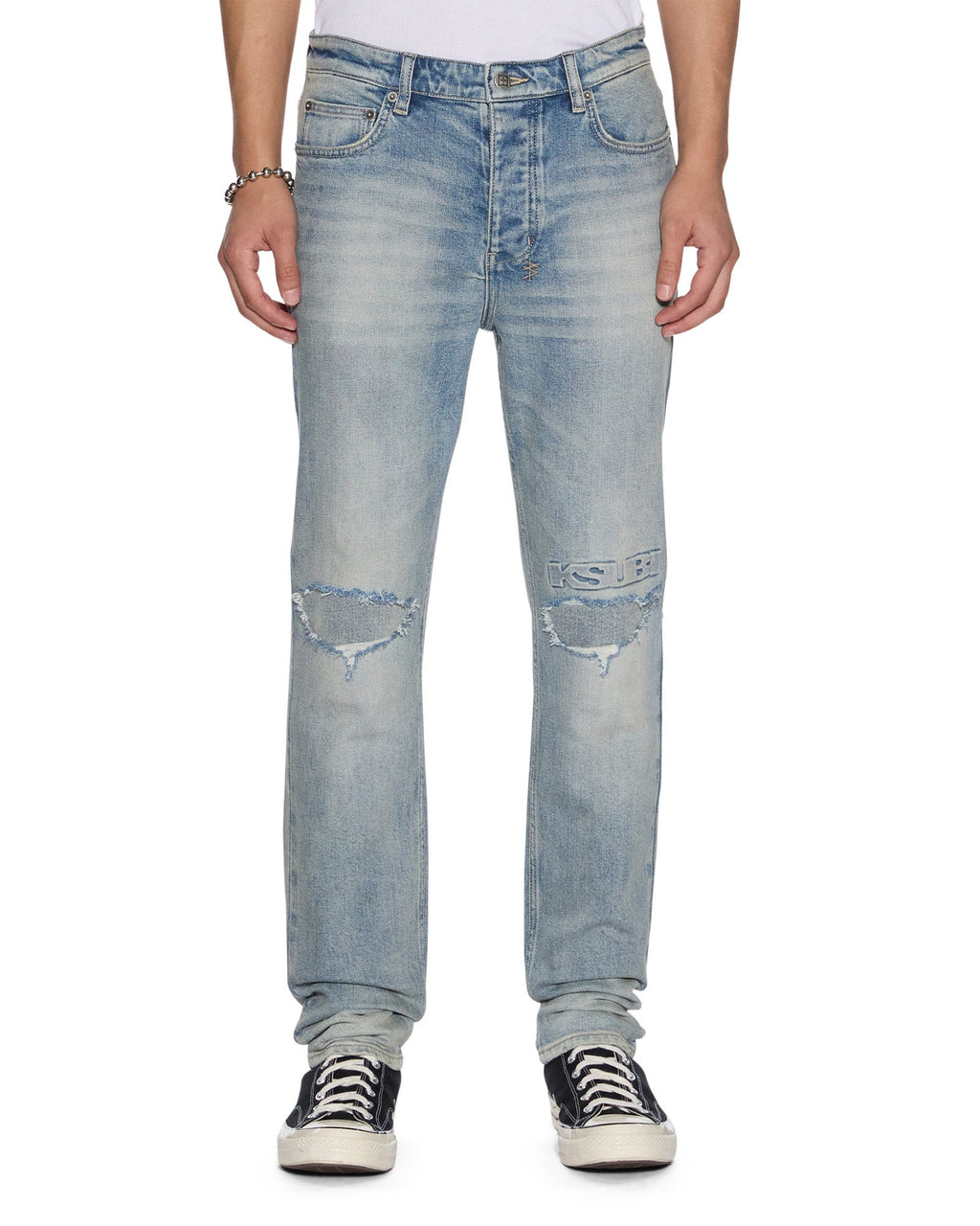 Mens Chitch Astral Intruder Slim Denim Jeans - Denim