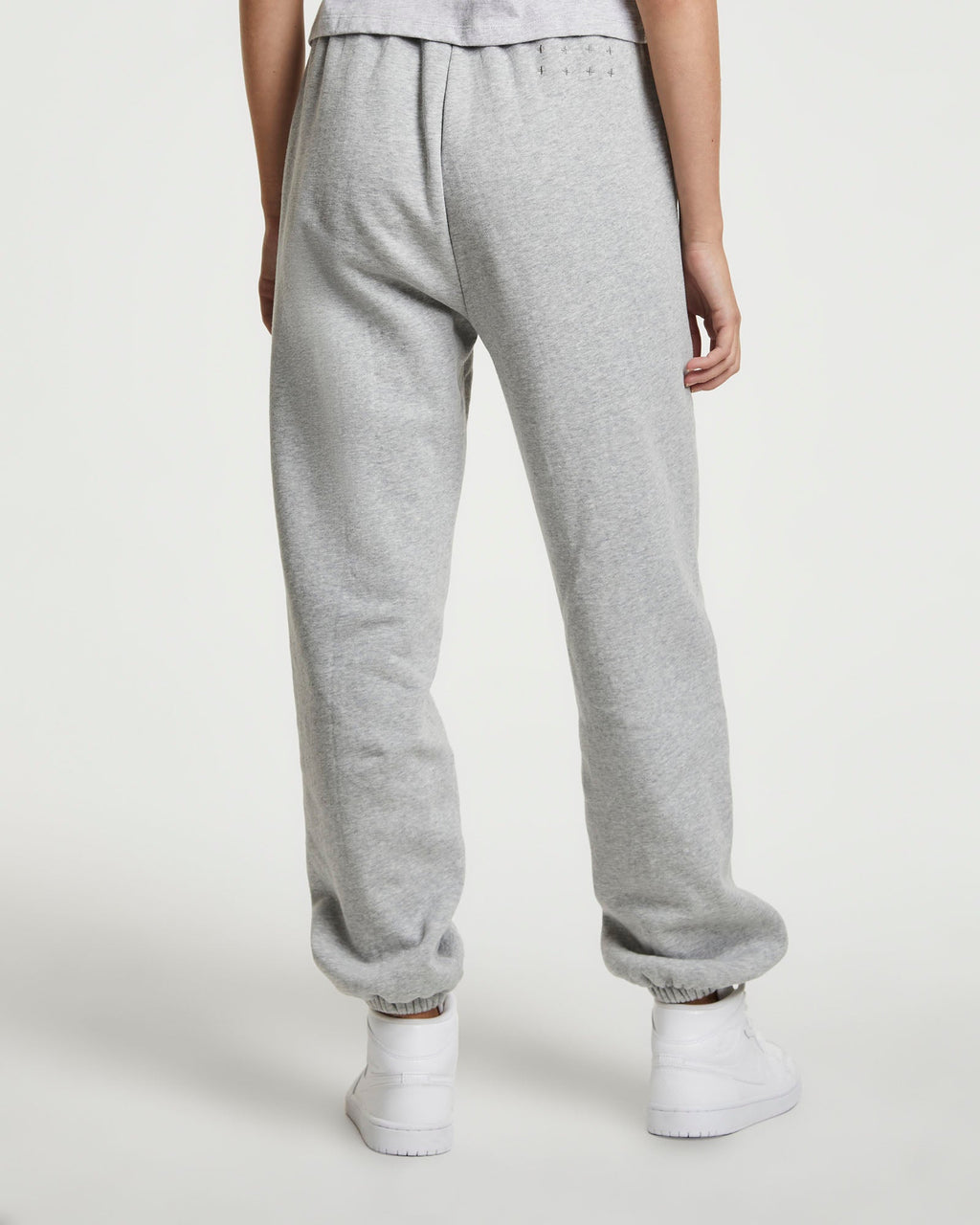 Womens 3 X 4 Trak Grey Marl Relaxed Pants - Grey