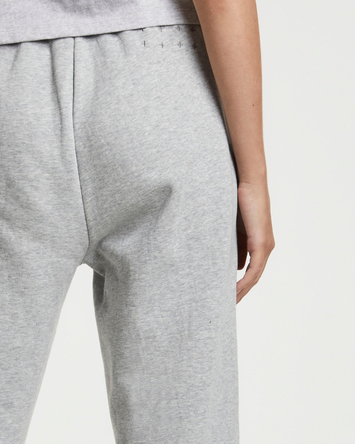 Womens 3 X 4 Trak Grey Marl Relaxed Pants - Grey