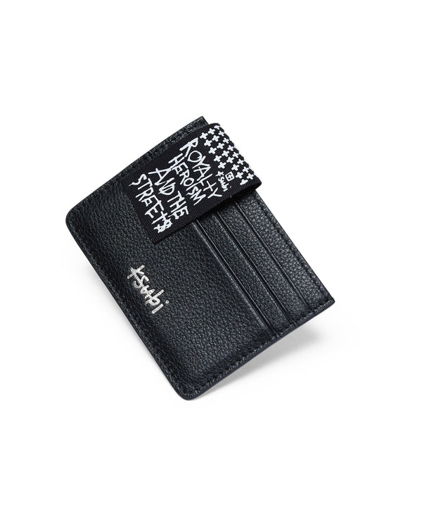 【Ksubi】Fuego 1999 Cc Wallet 1999 Credit Card Wallet - Silver detailing | Ksubi ++