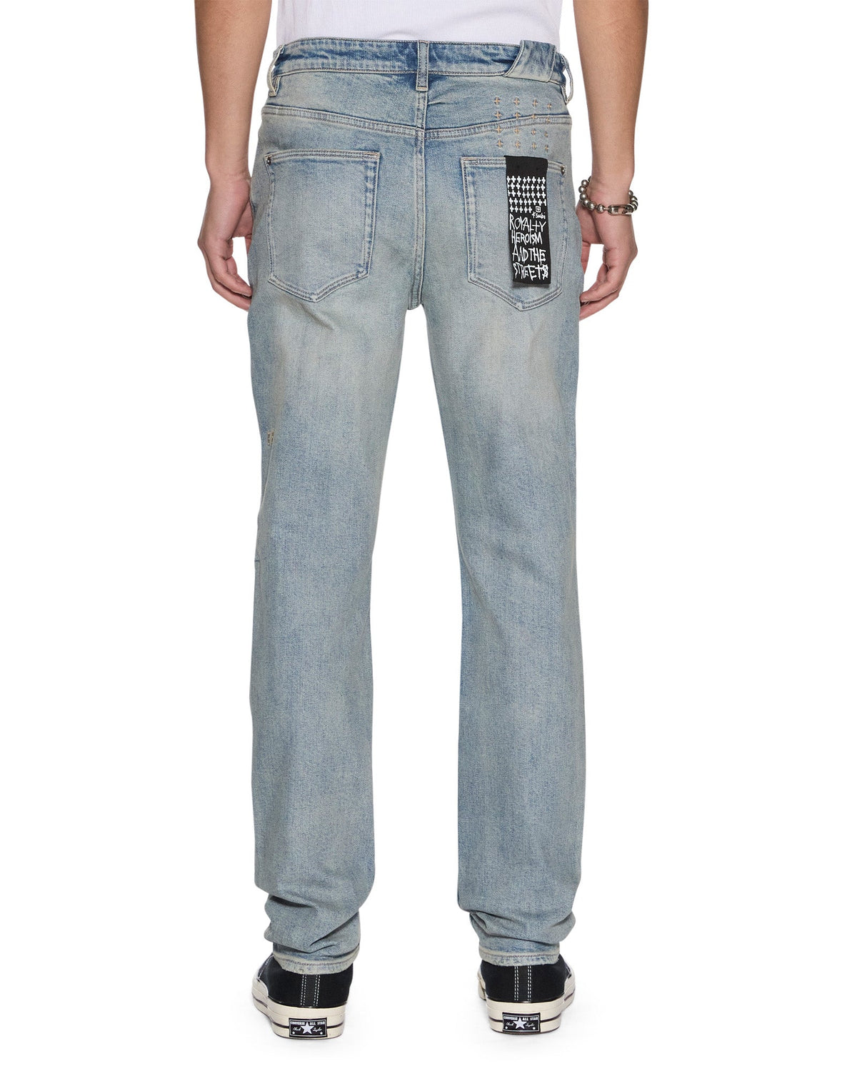 Mens Chitch Astral Intruder Slim Denim Jeans - Denim