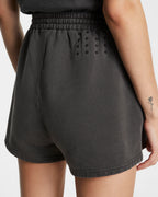 Womens 3 X 4 Trak Short Charcoal Relaxed Walkshorts - Grey