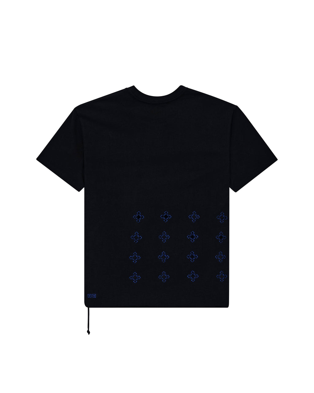 MENS 4X4 PAISE BIGGIE SS TEE COBALT BLACK TEES