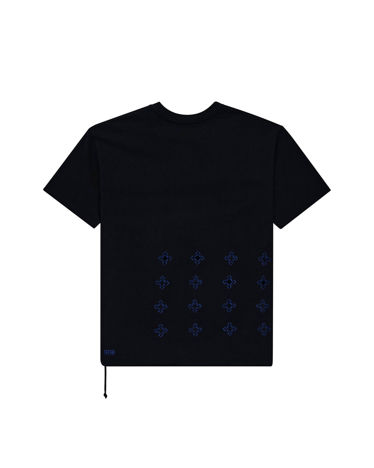 MENS 4X4 PAISE BIGGIE SS TEE COBALT BLACK TEES