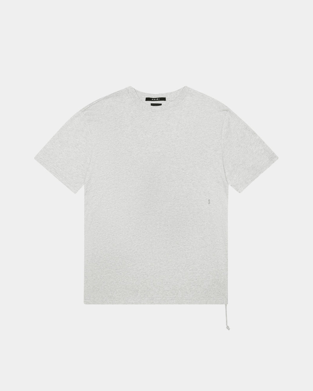 MENS 4 X 4 BIGGIE SS TEE GREY MARLE TEES