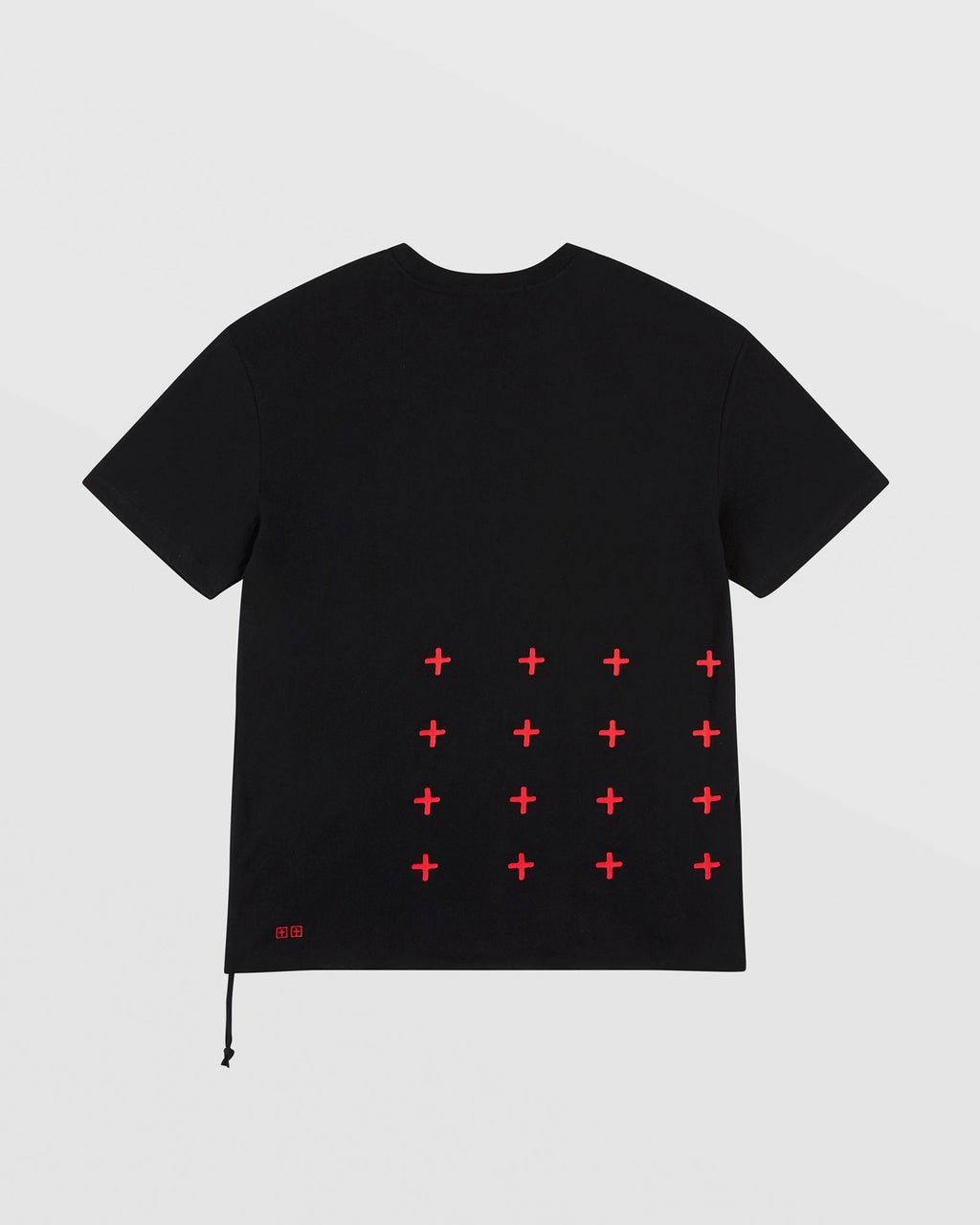 MENS 4X4 BIGGIE SS TEE BLACK/RED TEES