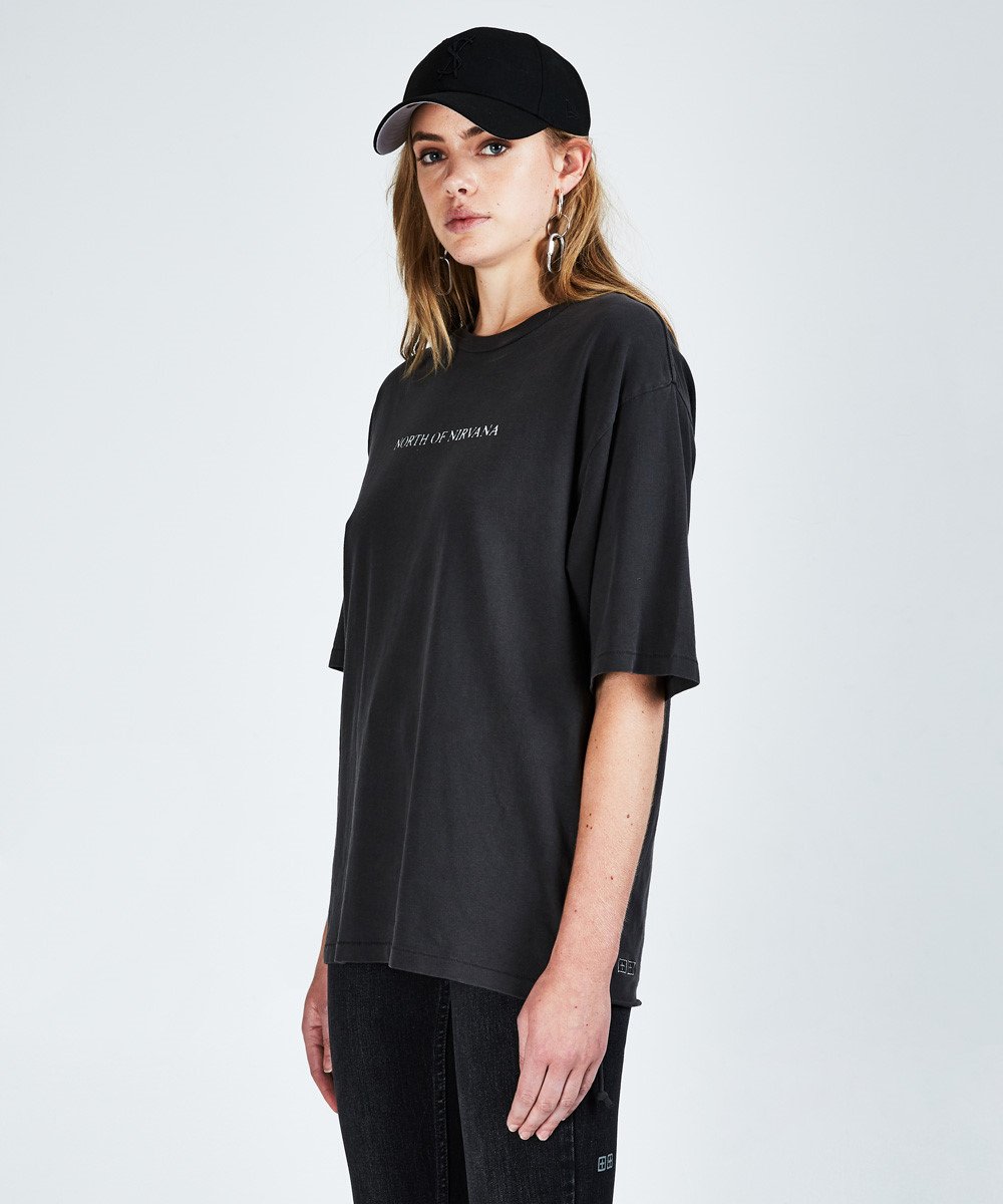 NORTH OF NIRVANA SS TEE BLACK