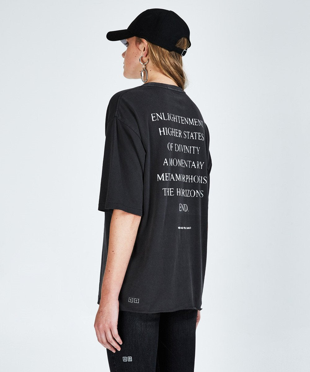 NORTH OF NIRVANA SS TEE BLACK