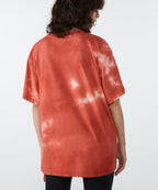 WOMENS SUPER NATURE SS TEE RED DYE TEES