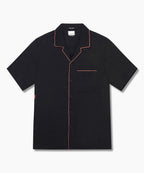 MENS DOWNTOWN SS SHIRT BLACK RED SHIRTS