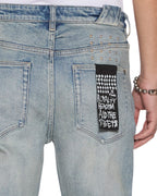 Mens Chitch Astral Intruder Slim Denim Jeans - Denim