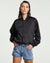 WOMENS  LOFI BOMBER BLACK REGULAR JACKETS