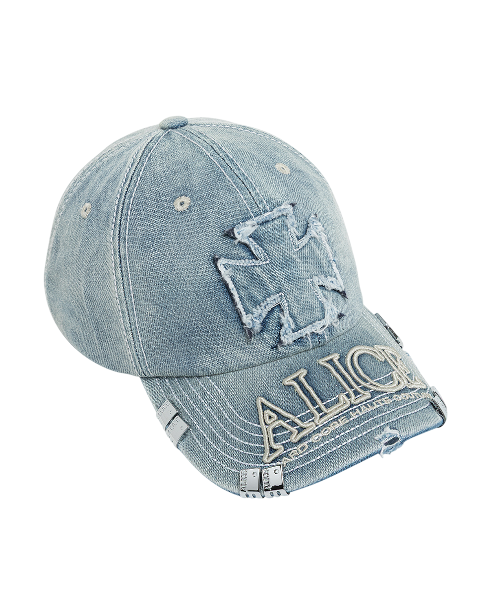 KSUBI X ALICE HOLLYWOOD ATELIER CAP PUNK BLUE
