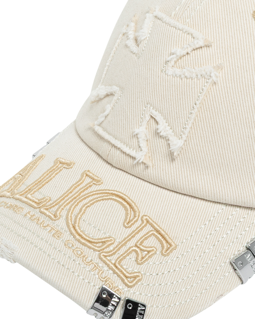 KSUBI X ALICE HOLLYWOOD ATELIER CAP IVORY HEADWEAR