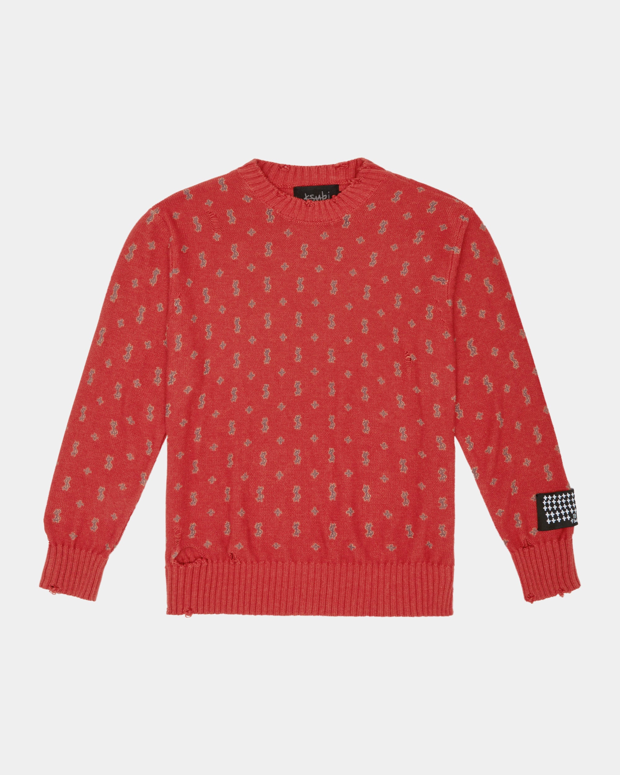 MENS  ALLSTAR KNIT CREW TORCH REGULAR KNITWEAR