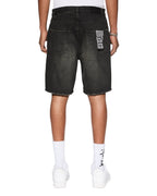 Mens Anti K Short Tarr Relaxed Walkshorts - Black