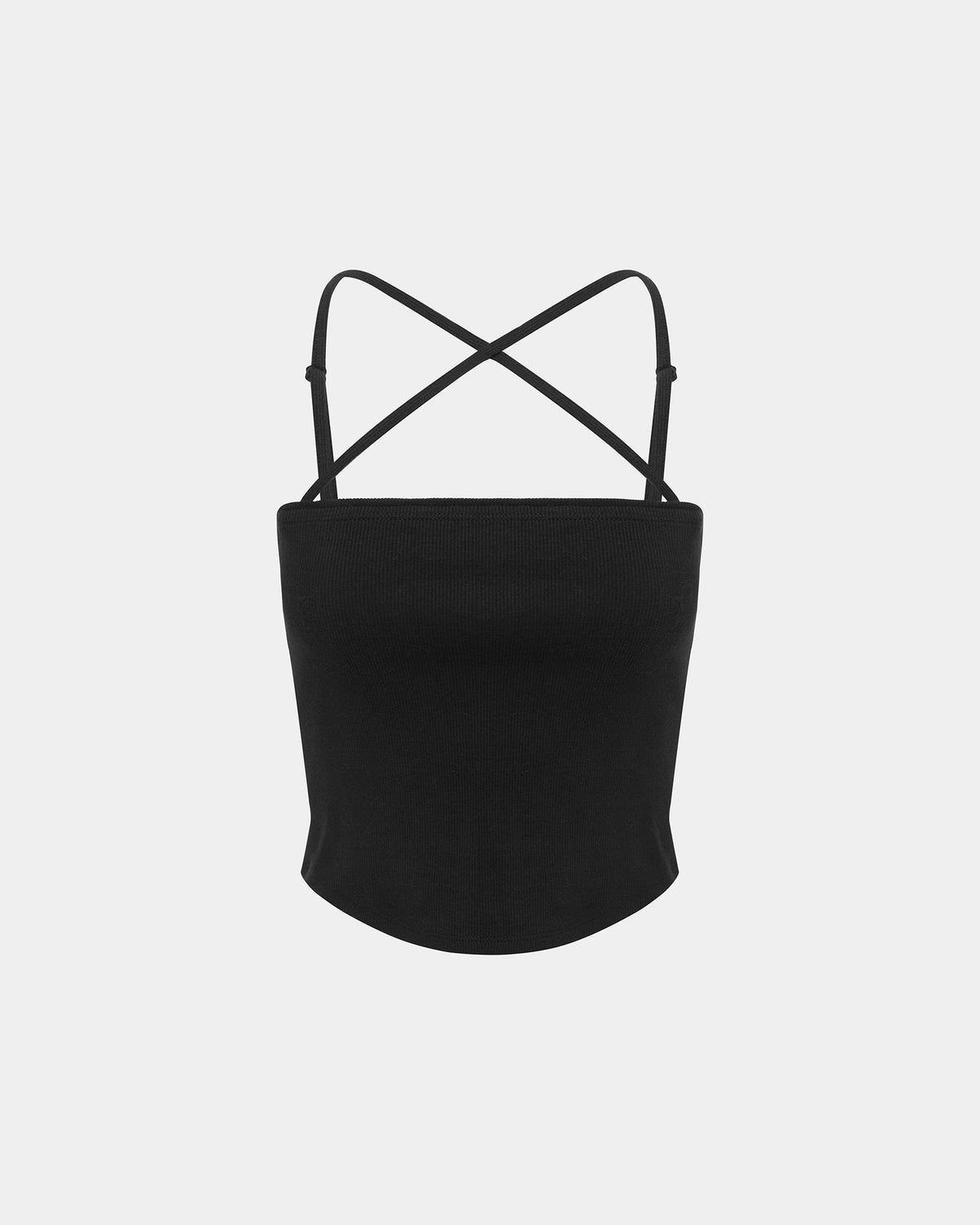 Womens Arise Tube Top Black Fitted Fashion Tops - Black