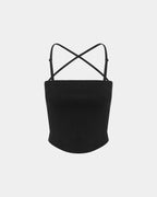 Womens Arise Tube Top Black Fitted Fashion Tops - Black