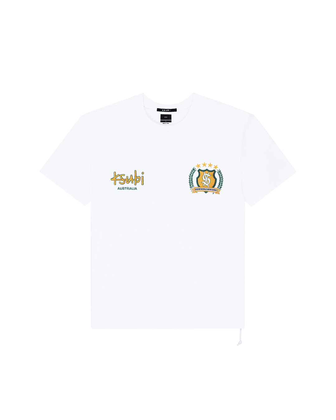 MENS AUS EKCESS SS TEE TRU WHITE TEES