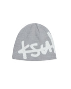 1999 Beanie Grey Fitted Headwear - Grey