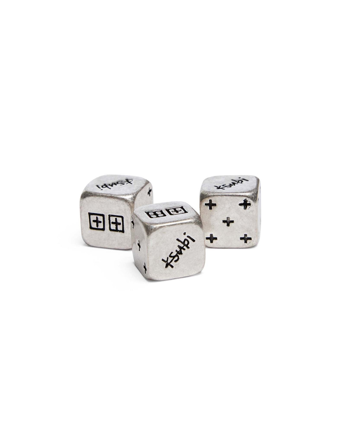 Cee-lo Dice Set Gifting - Silver