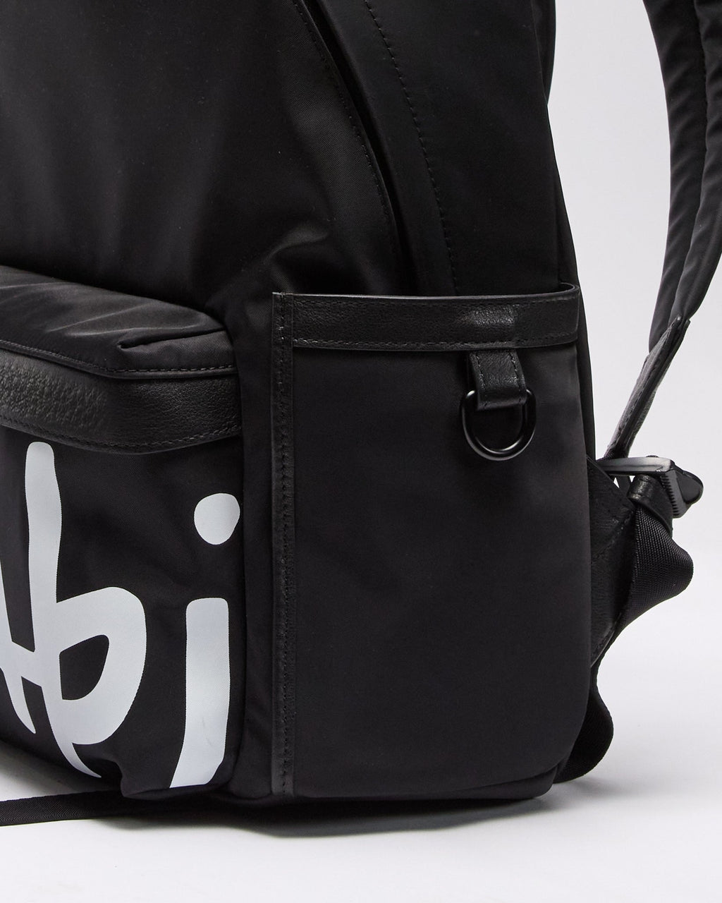 1999 NYLON LEATHER BACKPACK BLACK BAGS