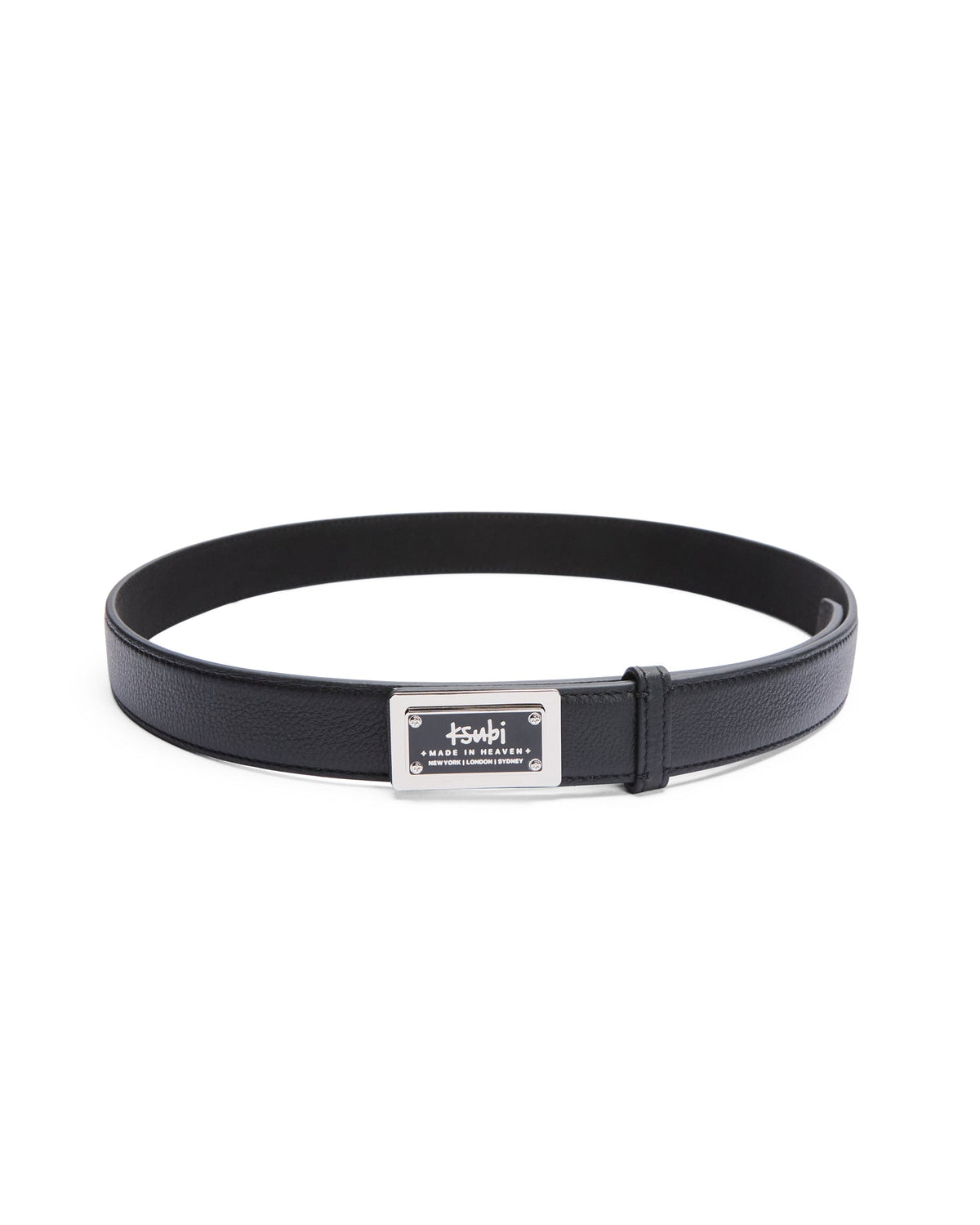 MADE IN HEAVEN BELT BLACK/ SILVER ACCESSORIES