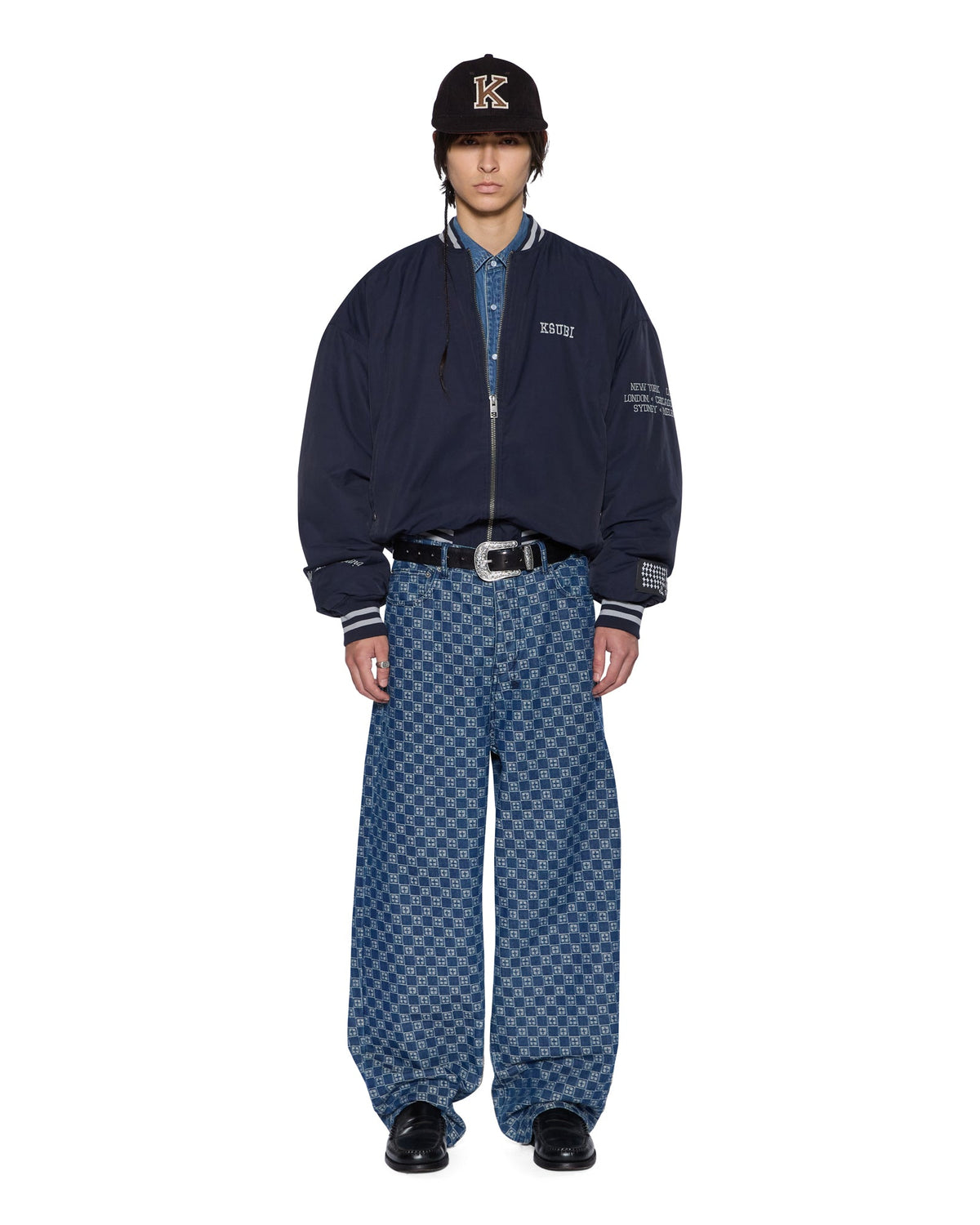MENS ROYALTY MA-1 BOMBER NAVY JACKETS