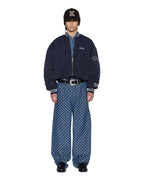 MENS ROYALTY MA-1 BOMBER NAVY JACKETS