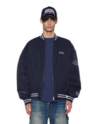 MENS ROYALTY MA-1 BOMBER NAVY JACKETS