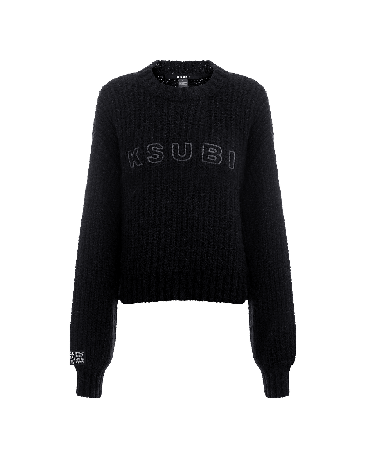 Womens Bookie Knit Black Knitwear - Black
