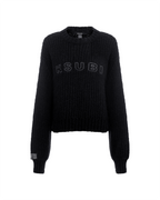 Womens Bookie Knit Black Knitwear - Black