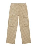 MENS BOX FUGITIVE CARGO PANT TAN PANTS