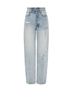 WOMENS BROOKLYN JEAN SKREAM TRASHED DENIM JEANS