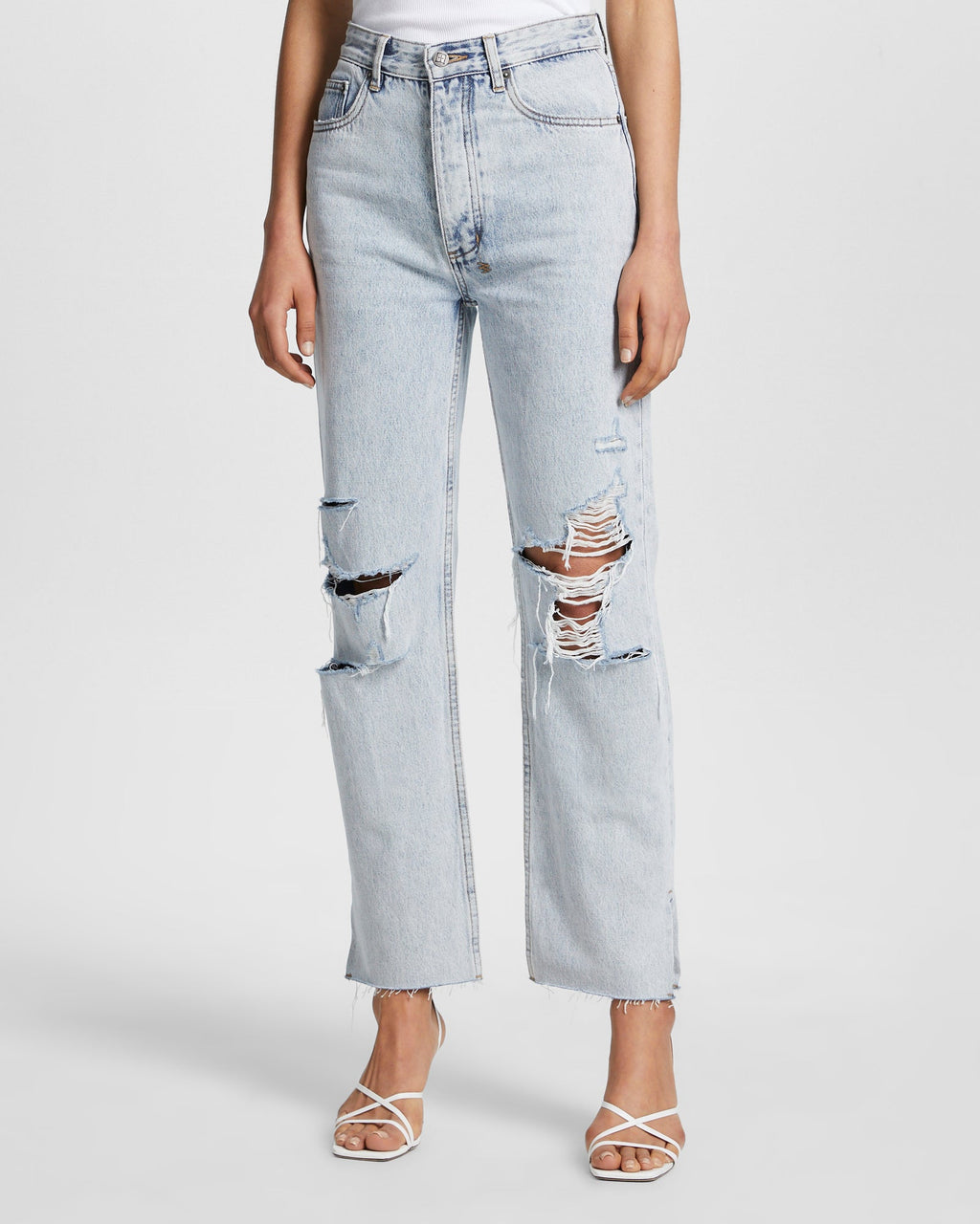 WOMENS BROOKLYN JEAN MUSE SPLIT DENIM JEANS