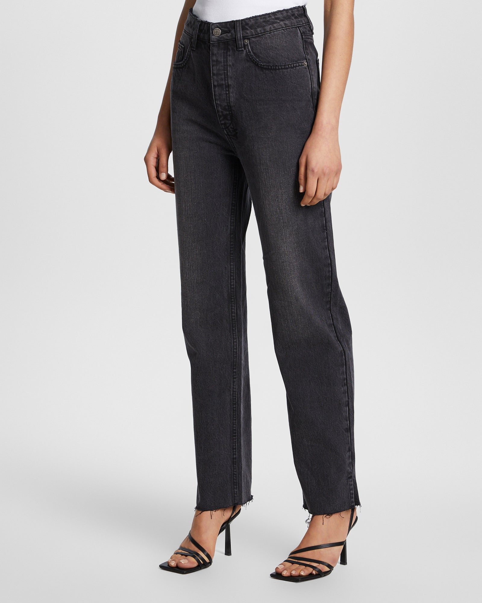 WOMENS  BROOKLYN JEAN PHANTOM STRAIGHT DENIM JEANS