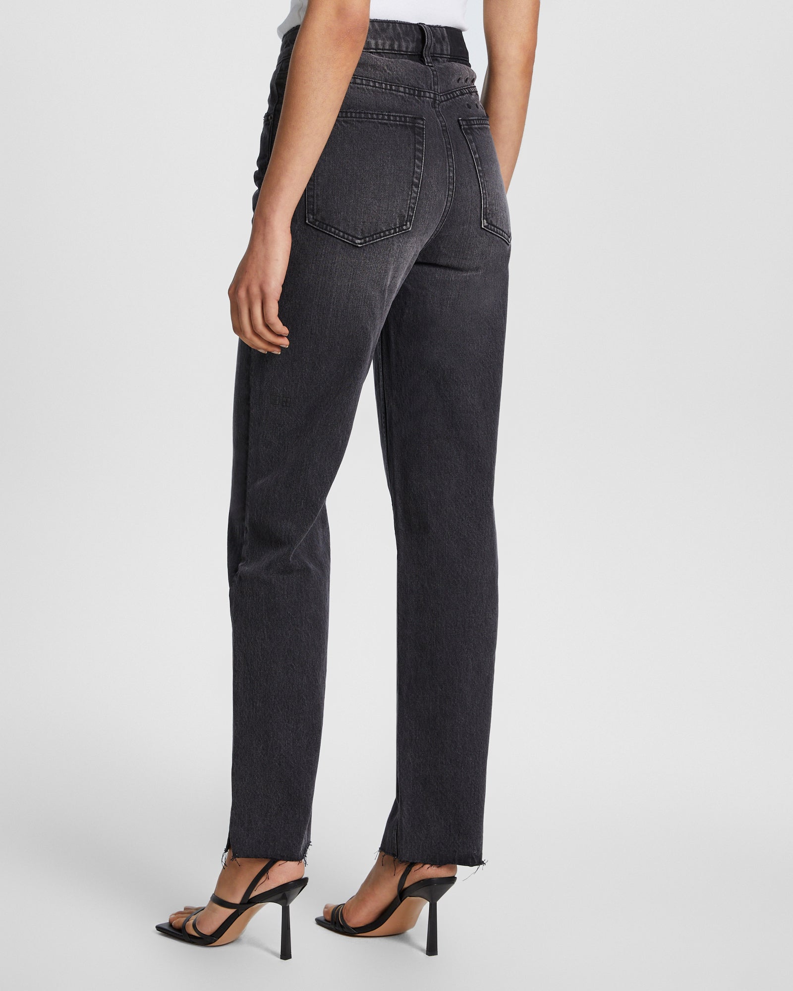 WOMENS  BROOKLYN JEAN PHANTOM STRAIGHT DENIM JEANS