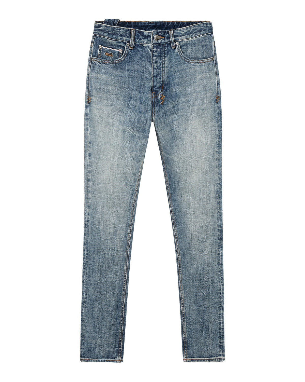 MENS CHITCH SELVEDGE BLUE MOON DENIM JEANS