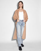 WOMENS KAMILLE COAT LATTE JACKETS
