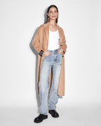 WOMENS KAMILLE COAT LATTE JACKETS