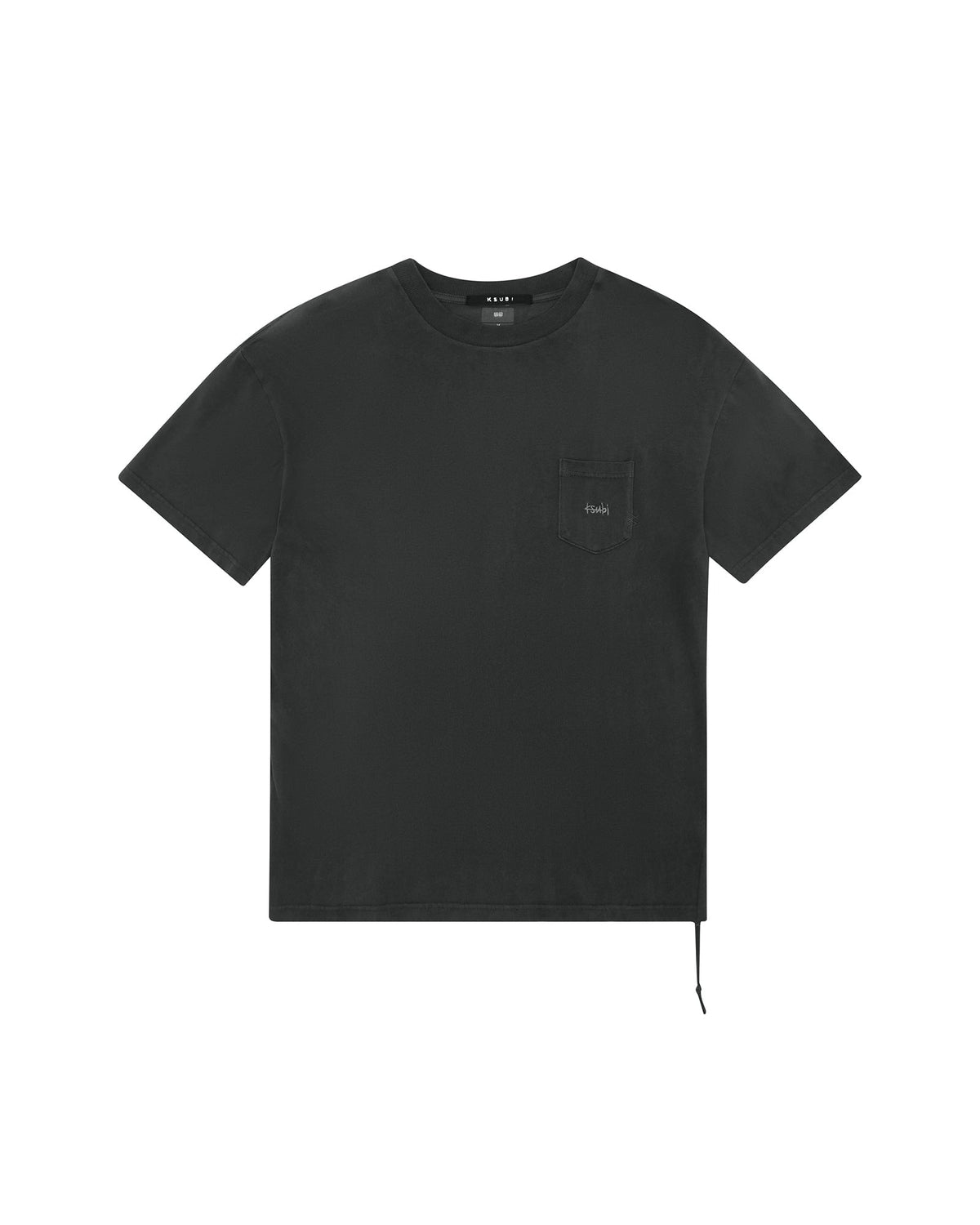 Mens Est Pocket Ss Tee Old Black Regular Tees - Black