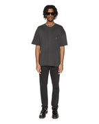 Mens Est Pocket Ss Tee Old Black Regular Tees - Black