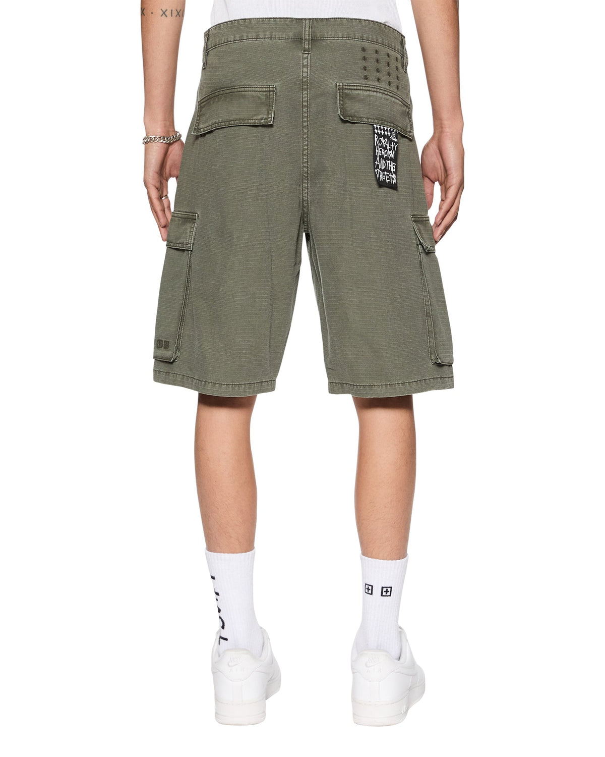 Mens Fugitive Cargo Short Forest Relaxed Walkshorts - Green